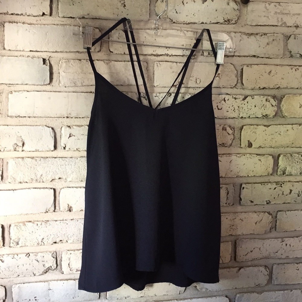 Hollister co criss cross back tank